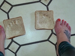 Long Foot Fetish clips at great Amateur Trampling collection