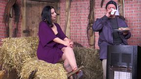 Tattooed Muscle Stud Pounds Submissive Blonde MILF Hard Anal & Vaginal Till Creampie Overflow!