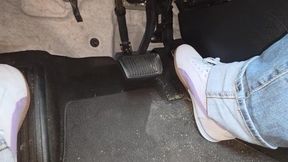Showing off cute puma belladonna sneakers