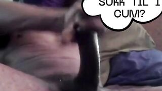 FLESHLIGHT or HELPING MITT? Help PrimoBobbyB BIG BLACK COCK pop-shot