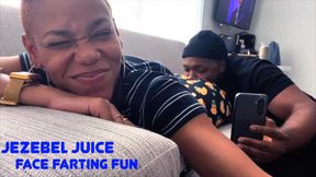 Face Farting Fun With Jezebel Juice