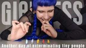 Giantess: another day with tiny people
