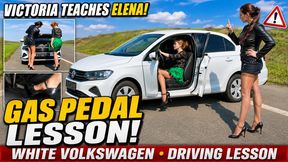 Vika Instructor Lena Student Driving Lesson 42 Min