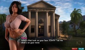 Treasure of Nadia: cheating wife is doing a risky outdoor blowjob ep.15