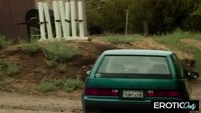 MILF seduces stepson in kitchen after workout