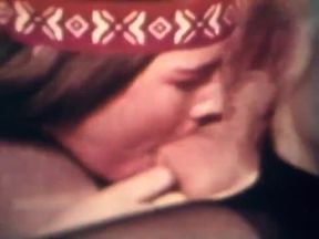 Hippie babe gets passed around