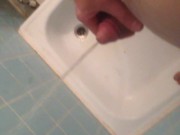 Total die Dusche verpisst