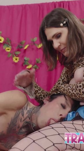 Stefanie Special and Riley Wraith Melt Into Each Other&#039;s Arms, Deep Thrusts on a Soft, Steamy Bed