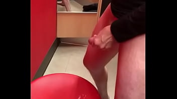 Cumming In Target Dressing Room