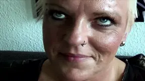 French mature lady deepthroats man's impressive pecker