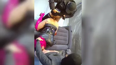 Bareback Fuck With 3 Cocks. Sperm Filled Ass.