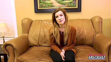 Petite Redhead Coed Keaton Sloppy Rimjob Passionate Ass Licking Heat