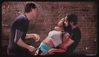 Lisa Tiffian's Ebony Bondage Gangbang