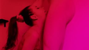Hot hotel maid Ritzy Rain deepthroats and rides cock cowgirl