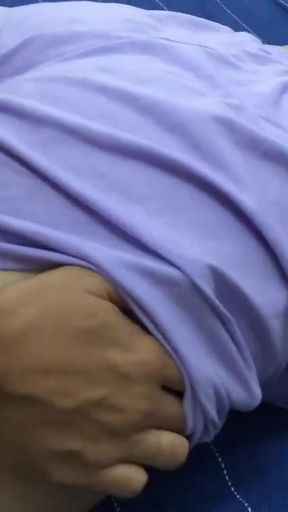 NASTY STUDENT Intense make-out, perfect 4ss and big diKk, masturb4ting from below   Clip 1
