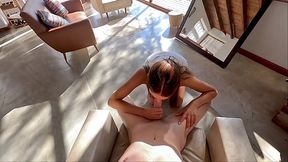 Innocent-looking girl breaks all the rules - fabulous pegging