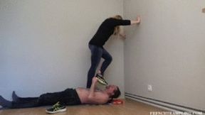 2192 Socks trampling with Noemie