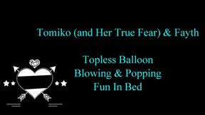 Topless Tomiko & Fayth Blow & Pop w Genuine Feelings - WMV