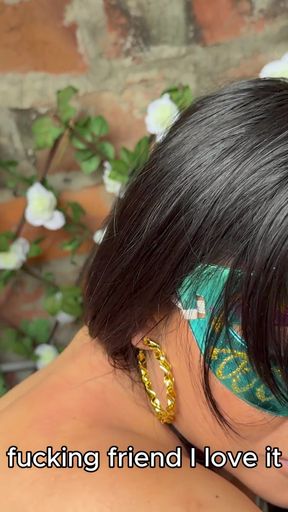 Outdoor Market Sex: Latina Customer pays for her food with her Body   Clip 1