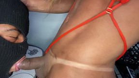 priscila araujo fode o cu do passivo gordinho e no final da um banho gostoso de leite quente na cara