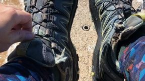 Drenched Shoes and Socks