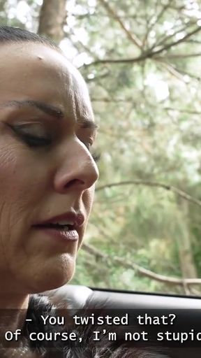 Thrilling moment from &quot;MATURE4K. Texas Patti is having wild kinky sex in the Czech woods&quot;