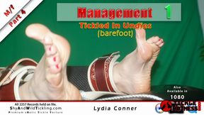 Management - Lydia Conner - Part 4: Tickled In Undies (barefoot)