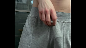 Stroking before shower sneak peek