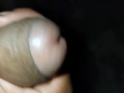 Una paja con eyaculación