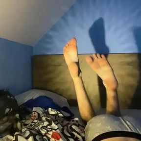 My feets before going to bed