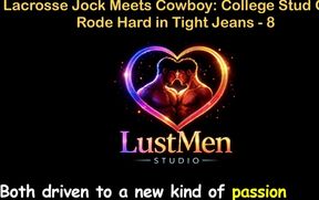 English Audio Gay Sex Story - Lacrosse Jock Meets Cowboy: College Stud Gets Rode Hard in Tight Jeans - Part 8