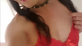 The scarlet nylon petite one