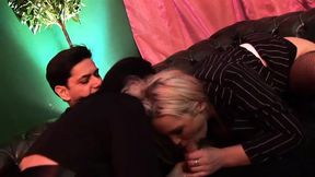Big-titted MILF Abbey Brooks and her stepson Paul Chaplin have anal, cunnilingus and