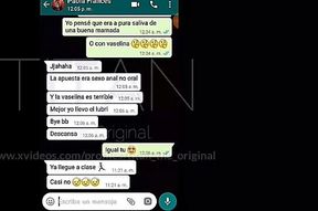 Latina loses bet and pays with her tight pussy for big cock creampie