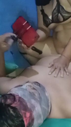 Last part licking and fucking milf with gstring pussy until squirt   Clip 1