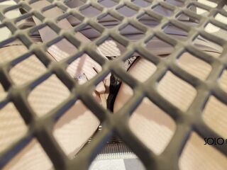Masturbating outdoors, did the waiter notice that I was playing with my pussy until I orgasm?