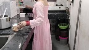 Little step sister ki chuchi daba daba kar choda