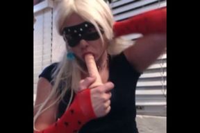 dressed as a slut looking for dick on the internet