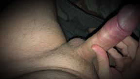 I cum huge loads listening to my neighbor - She made my cock hard with her moanings from behind the wall
