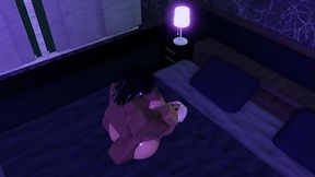 Roblox pawg goes to the club and cheats