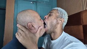 2 HOT MEN KISSING INTENSELY - BY JAMAL SANGENT AND JHONY MURRAY - CLIP 2