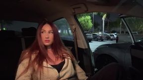 Artemisia Love's Alluring Italian Smoke Session in the Car