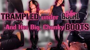 Big Boot Beatdown 1 - Trampling My Loser Slave Beneath My Chunky Boots - Mobile Version