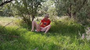 Went for Berries and Decided to Masturbate in the Forest