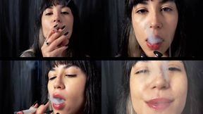 Smoking a cigarette with you in the early morning