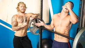 Blake Ryder Takes Charge: Steamy Post-Workout Fuck Session with Jake Porter – 18+