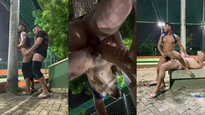 flamenguista dotado da pica grossa me comeu na rua