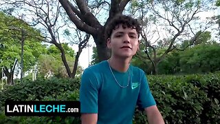 Latin leche: confessions of a straight latino boy by leonel roussel - amateur pov blowjob in public with dirty talk