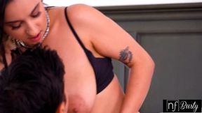Girls Night With Big Tit Naturals Hailey Rose Has BF Dripping