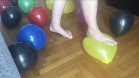 Evil girflfriend destroys your balloon